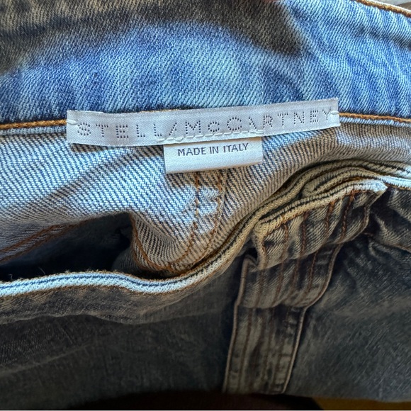 Stella McCartney A Line Denim Midi Skirt - Picture 3 of 12